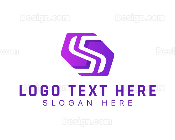 Advertising Company Business Letter S Logo