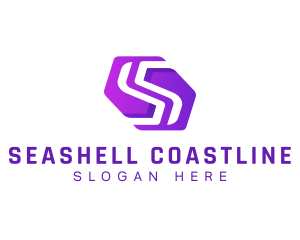 Advertising Company Business Letter S logo design