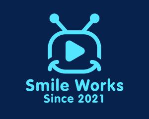 Smiling Television Media logo design