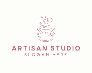 Artisanal Candlelight Decoration logo design