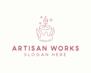 Artisanal Candlelight Decoration logo design