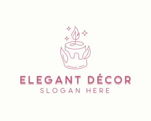 Artisanal Candlelight Decoration logo design