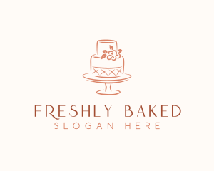 Sweet Cake Baker logo design