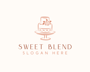 Sweet Cake Baker logo design