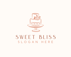 Sweet Cake Baker logo design