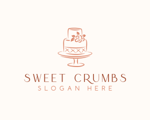 Sweet Cake Baker logo design