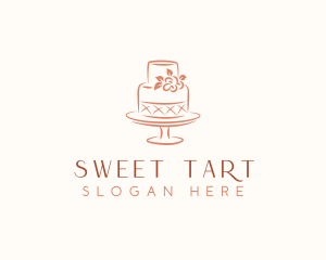 Sweet Cake Baker logo design