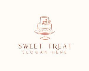 Sweet Cake Baker logo design