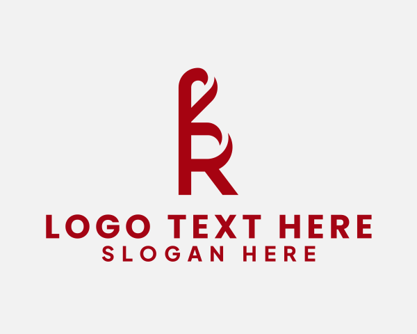 Monogram logo example 3