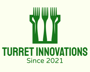 Green Fork Turret logo