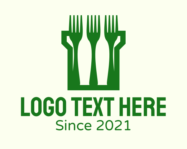 Dinnerware logo example 2