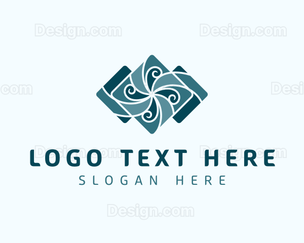 Ceramic Tile Flooring Logo