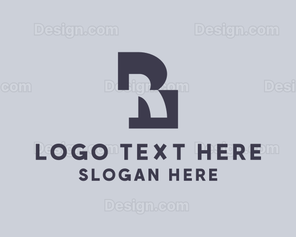 Creative Agency Brand Letter R Logo