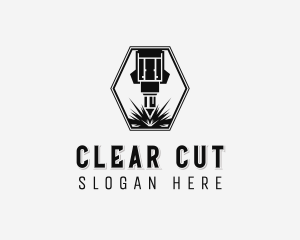 Laser Machinery Manufacturing logo design