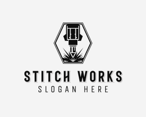 Laser Machinery Manufacturing logo design