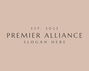 Premier Elegant Business logo design