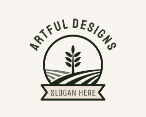 Ecofriendly Farm Agriculture  logo design