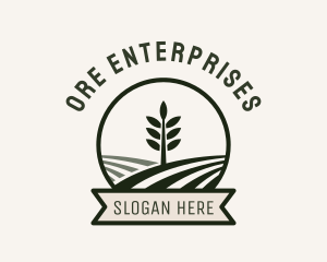 Ecofriendly Farm Agriculture  logo design