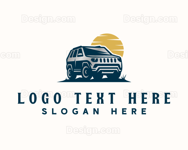 SUV Automotive Garage Logo