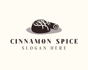 Cinnamon Roll Dessert logo design