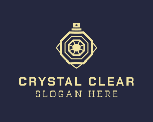 Elegant Crystal Fragrance logo design