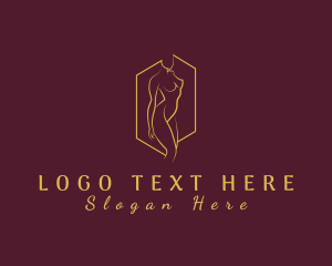 Elegant Female Nude Beauty logo