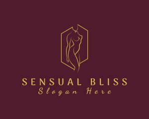 Elegant Female Nude Beauty logo design