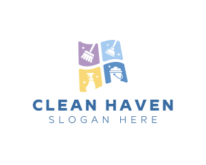 Housekeeper Sanitary Cleaning logo