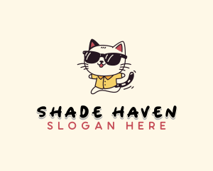 Cat Fashion Sunglasses  logo
