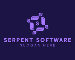 Cyberspace Programming Software logo design