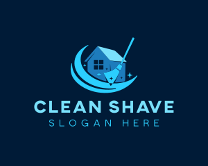  Home Cleaning  Sanitation logo design