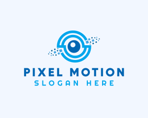 Pixel Eye Technology logo design