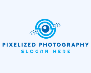 Pixel Eye Technology logo design