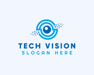 Pixel Eye Technology logo design