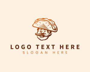 Mexican Taco Man logo