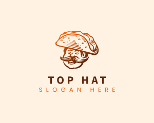 Mexican Taco Man logo design