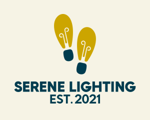 Christmas Light Bulb  logo