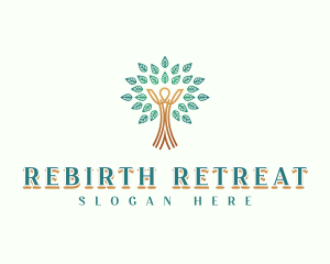 Human Wellness Tree logo