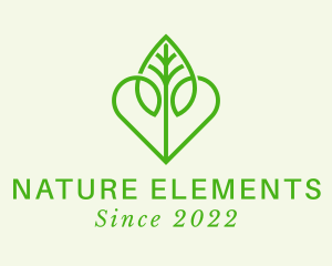 Nature Leaf Gardening  logo design