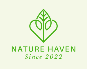 Nature Leaf Gardening  logo design