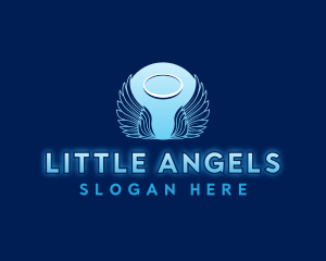 Holy Angel Wings logo design