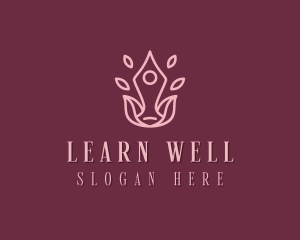 Healing Yoga Wellness logo design