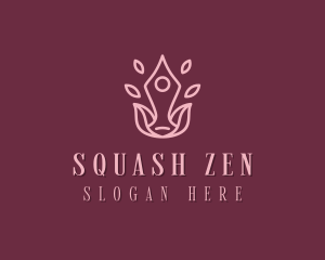 Healing Yoga Wellness logo design