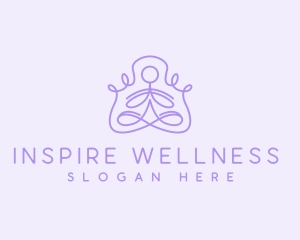 Zen Yoga Wellness logo design