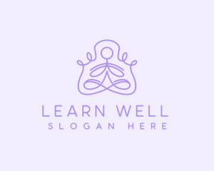 Zen Yoga Wellness logo design