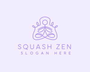 Zen Yoga Wellness logo design