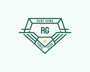 Gem Diamond Carat logo design