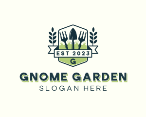 Landscaping Garden Tools logo design