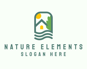 Eco Nature Home logo design