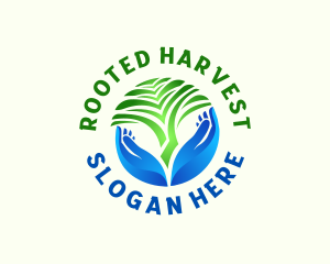 Hand Tree Foundation logo design